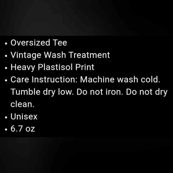 Civil Regime Ghost In The Machine American Classic Oversized Tee